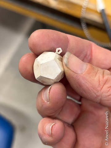 Finished dodecahedron